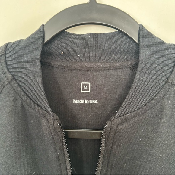 Apple Store Employee Adult Medium Black Athletic Logo Zip Up Jacket - Picture 5 of 5